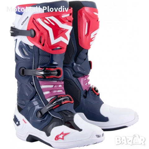 Мотокрос ботуши ALPINESTARS Tech 10 Supervented РАЗЛИЧНИ ЦВЕТОВЕ, снимка 2 - Аксесоари и консумативи - 51474423