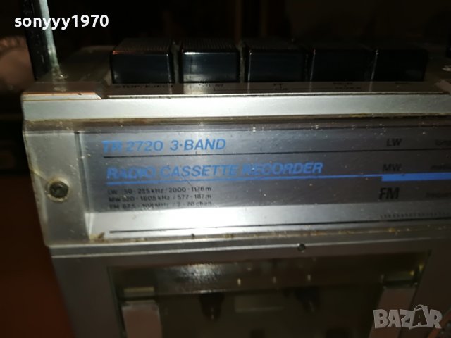SCHNEIDER TR2720-ВНОС FRANCE 2612221843, снимка 9 - Радиокасетофони, транзистори - 39113719