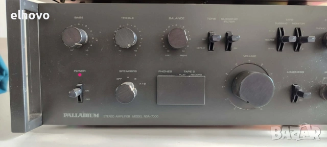 Стерео усилвател, дек, тунер Palladium 7000#1, снимка 11 - Ресийвъри, усилватели, смесителни пултове - 53107825