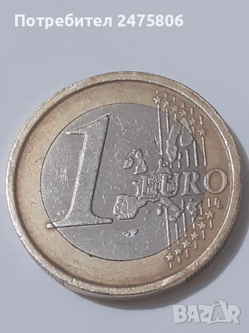 Колекционерска монета - 1 евро - 2002г.С Грешка, снимка 5 - Нумизматика и бонистика - 53306326