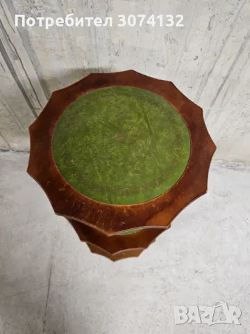 Етажерка с кожа, снимка 3 - Етажерки - 47382759