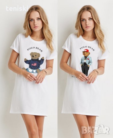 Дамска рокля тениска Ralph Lauren принт в Рокли в гр. Варна - ID32782509 —  Bazar.bg