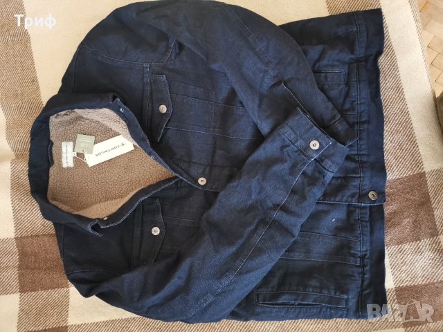 Дънково яке с подплата Tom Tailor (M, L, XL, XXL), снимка 11 - Якета - 43376512