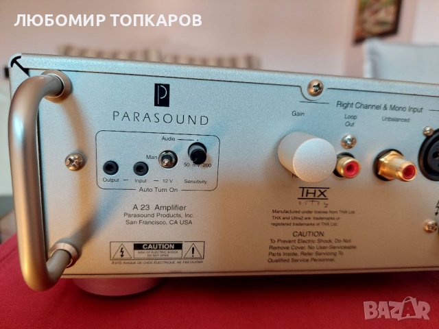 Parasound A 23, снимка 6 - Аудиосистеми - 38678080