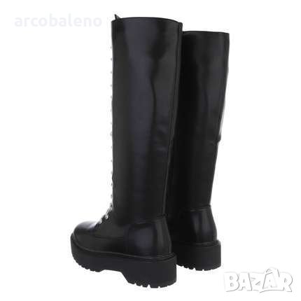 Дамски ботуши с връзки, снимка 4 - Дамски ботуши - 38331771