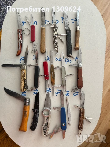 Колекция джобни и сгъваеми ножове 
