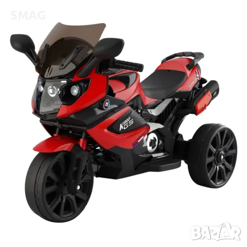Електрически скутер 6V със звук Червен Черен S_1204430, снимка 2 - Други - 48075754