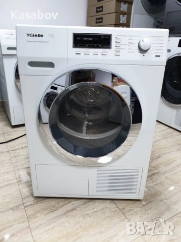 9кг Пара Miele Сушилня с термопомпа Миеле 12м Гаранция, снимка 13 - Сушилни - 52631849