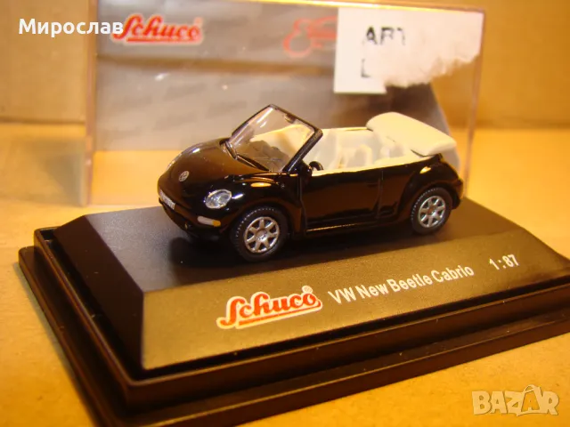 SCHUCO H0 1/87 VW BEETLE МОДЕЛ КОЛИЧКА, снимка 2 - Колекции - 48556945