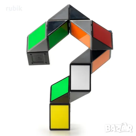 Оригинален магически пъзел Rubik's Twist Magic Snake - С цветни пластини, снимка 4 - Игри и пъзели - 49752050