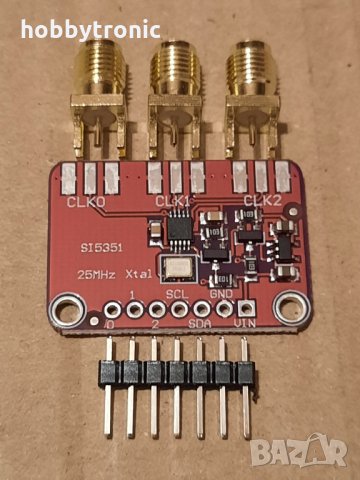 Модул генератор SI5351 8KHz - 160MHz, снимка 1 - Друга електроника - 32338278