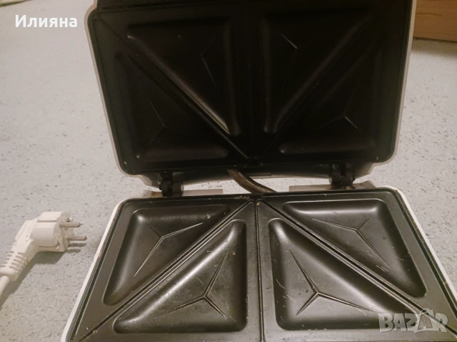 Тостер за сандвичи и гофрети с триъгълни панели, снимка 3 - Тостери - 53133444
