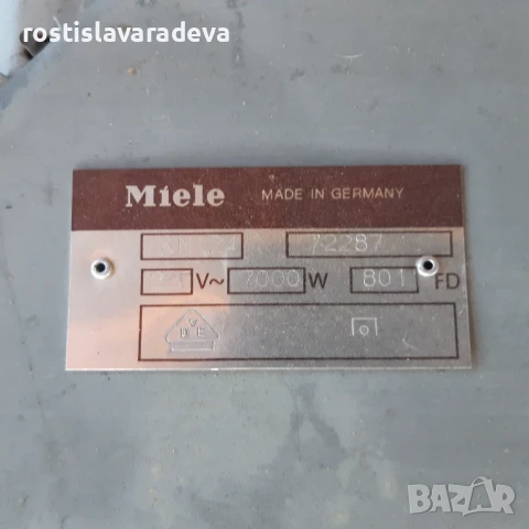 Неизползван плод Миеле-за вграждане-два ток два газ, снимка 4 - Други - 50539876