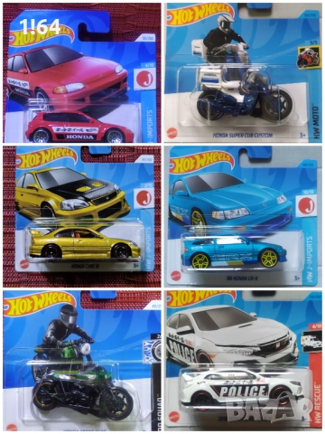 Hot Wheels / Matchbox / Majorette Honda , снимка 5 - Колекции - 51651710