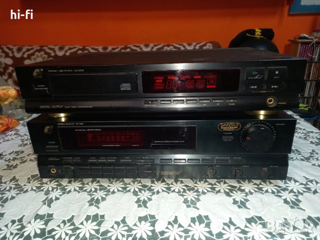 Sansui усилвател и cd, снимка 5 - Ресийвъри, усилватели, смесителни пултове - 39828503