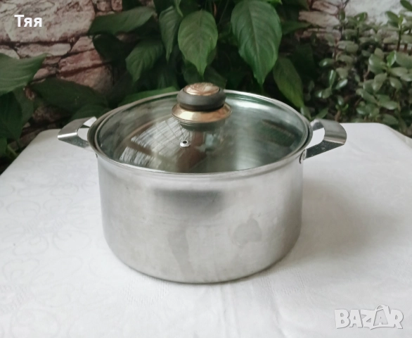 Тенджери алпака 3 л, снимка 5 - Съдове за готвене - 52136957