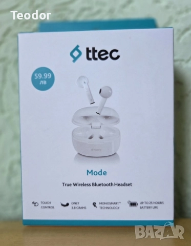 Безжични слушалки ttec 