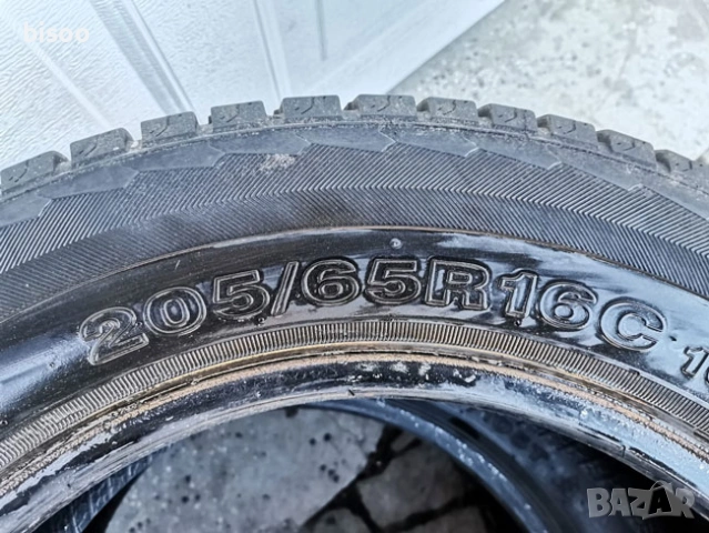 2бр ЗИМНИ ГУМИ за бус 205/65/16С - GOODRIDE SW 612, снимка 4 - Гуми и джанти - 53525807