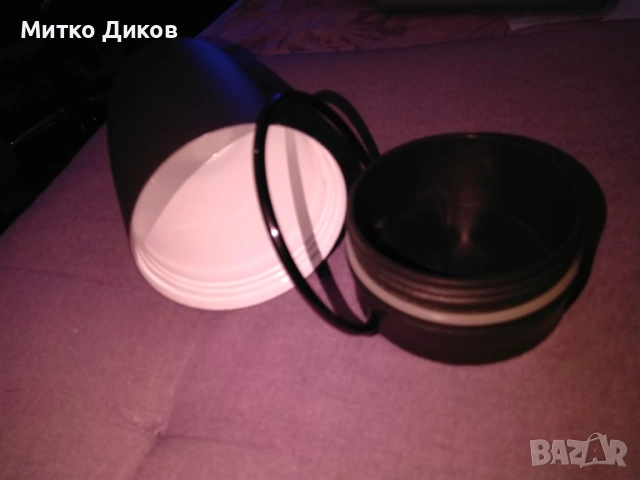 Термоизолирана чаша EQUA, изработена от неръждаема стомана.  Вместимост: 300 мл. с карабинер, снимка 6 - Чаши - 53237579