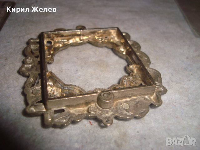 СТАР ПОСРЕБРЕН БЕЛ ЕПОК ФЛОРАЛНО ОРНАМЕНТИРАН ПЕНДАНТ РАМЧИЦА за СНИМКА РЕТРО АРТ МЕДАЛЬОН 22687, снимка 9 - Антикварни и старинни предмети - 38139060