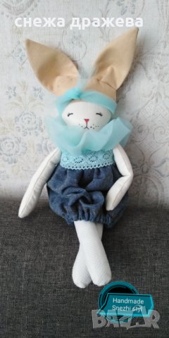 Текстилни зайчета за декорация - мадами , снимка 5 - Кукли - 28161847