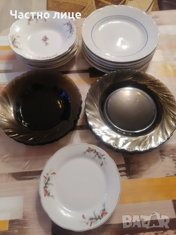 Разпродажба! Чинии, цена по договаряне 