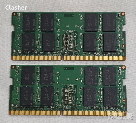 RAM памет 32GB (кит 2х16) DDR4 2666MHz So-dimm за лаптоп., снимка 2 - RAM памет - 53511997