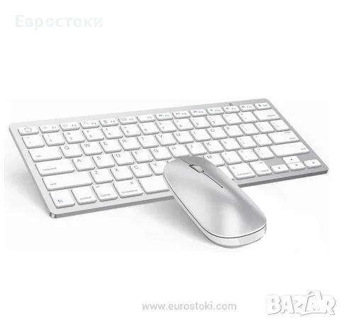 Безжична клавиатура и мишка OMOTON KB066, компактна, снимка 1