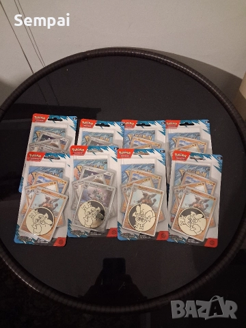 Pokémon TCG – Journey Together блистер с промо карти и монета (запечатан), снимка 3 - Колекции - 52940159
