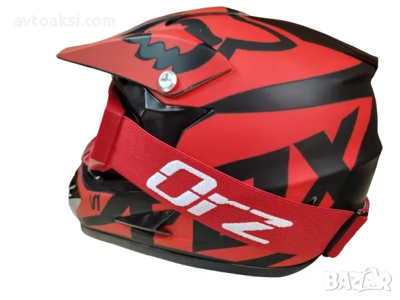 Каска Крос/Атв/Мотор FOX с Очила -1047, снимка 5 - Аксесоари и консумативи - 50419748