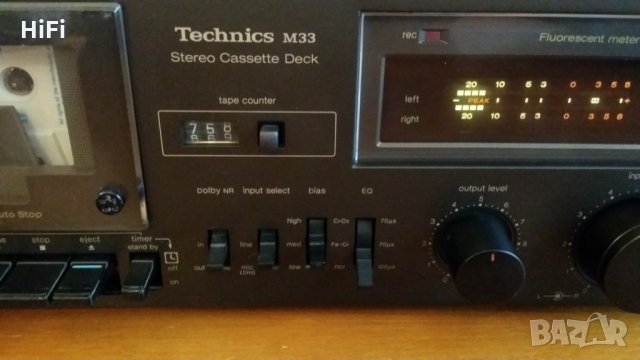 Дек Technics M33 1979г., снимка 3 - Декове - 28275789