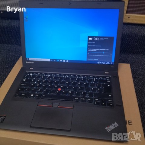 Lenovo T 450/ i5/ 8ram/ 240 ssd/ Thinkpad Лаптоп, снимка 2 - Лаптопи за работа - 37858882