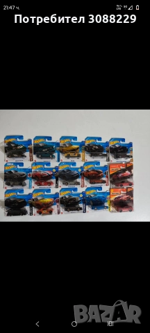колички hot wheels , снимка 6 - Колекции - 52908593
