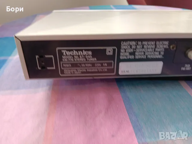 Technics ST-G40 стерео тунер, снимка 9 - Радиокасетофони, транзистори - 49040784
