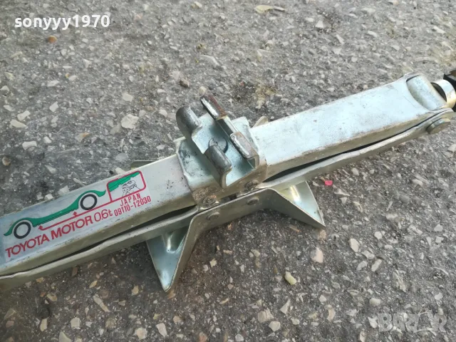 TOYOTA-ORIGINAL JACK-MADE IN JAPAN-ВНОС SWISS 1801251755, снимка 5 - Аксесоари и консумативи - 48730859