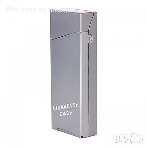 Алуминиева табакера за цигари 100мм, снимка 10 - Табакери - 28596865