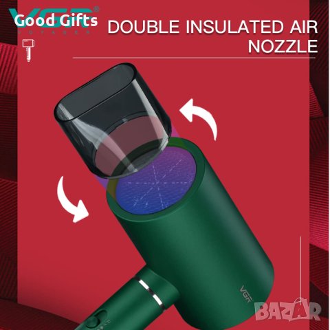 Професионален сешоар VGR V-431, снимка 5 - Сешоари - 42989158