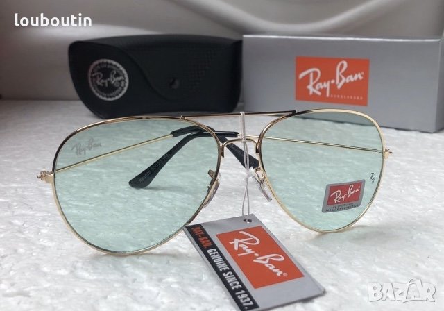 Ray-Ban RB 3026  прозрачни слънчеви очила Рей-Бан авиатор, снимка 2 - Слънчеви и диоптрични очила - 28375446