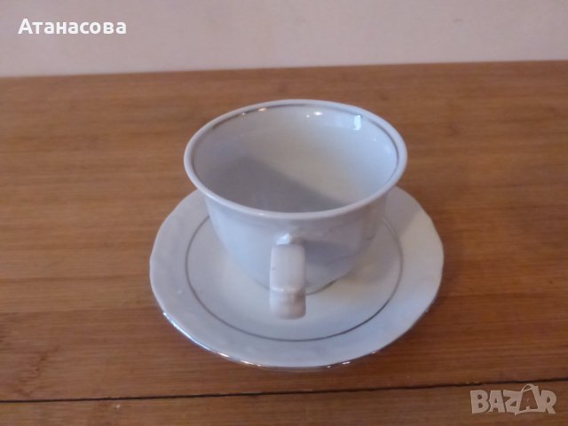 Сервиз за кафе 12 чаши български порцелан, снимка 8 - Сервизи - 44104135