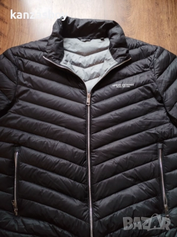 Armani Exchange - страхотно Пухено яке ХЛ, снимка 3 - Якета - 52565909