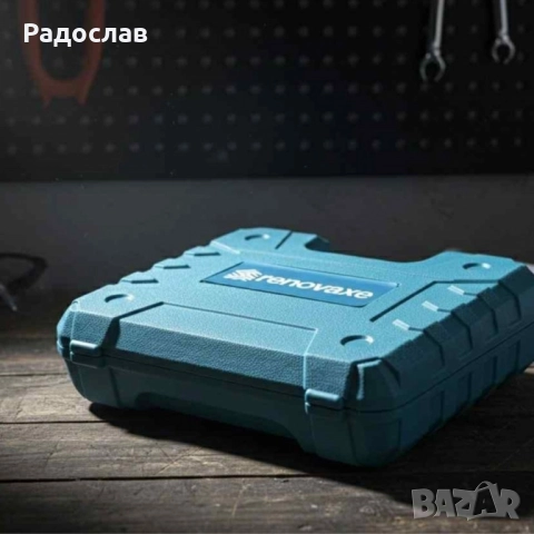 Комплект бормашина с двойна батерия и безчетков мотор за точност., снимка 5 - Бормашини - 52277956