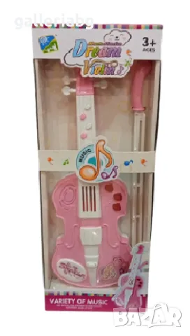 Детска играчка музикален инструмент - цигулка