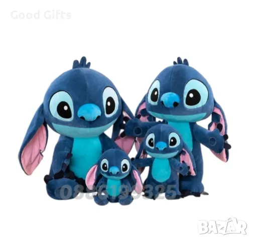 Голям плюшен Стич, 120см Голяма плюшена играчка Стич Гигантски Стич , снимка 2 - Плюшени играчки - 47350662