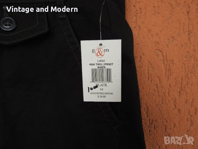 Нови дамски къси панталони шорти черни (14) (XL) (W39), снимка 4 - Къси панталони и бермуди - 40720825