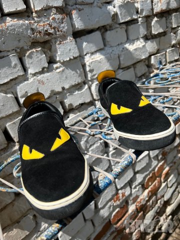 Fendi Slip-On Monster — номер 44, снимка 2 - Други - 36875016