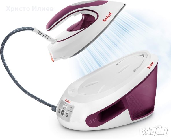 Парогенератор Tefal Express Anti-Calc SV8054 Парна станция Ютия на пара, снимка 3 - Ютии - 42971457