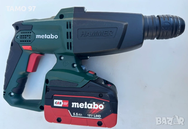 METABO KHA 18 LTX - Акумулаторен перфоратор 2X18V 5.5Ah, снимка 3 - Перфоратори - 53190837