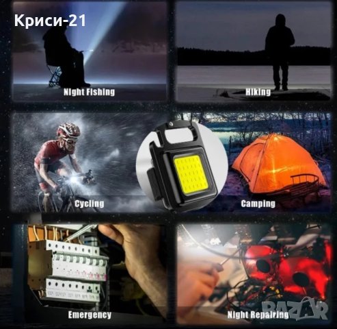 LED фенер COB 6W мини, снимка 2 - Лед осветление - 43717623