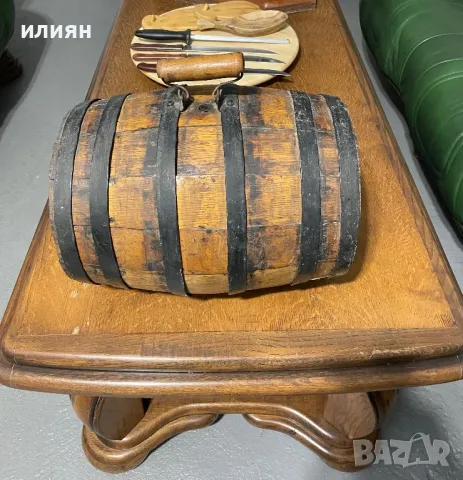 Дървено буре. , снимка 2 - Декорация за дома - 49673498