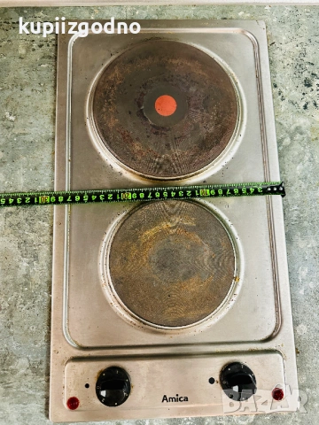 Електрически котлон за вграждане Amica, 2 зони на готвене, снимка 2 - Котлони - 53036333
